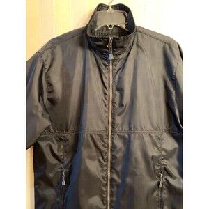 NORTH END Mens Windbreaker Jacket Size S/P Zip Front EZEM System NO LOGO VGUC
